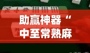 助赢神器“中至常熟麻将万能开挂神器”开挂(透视)最新辅助详细