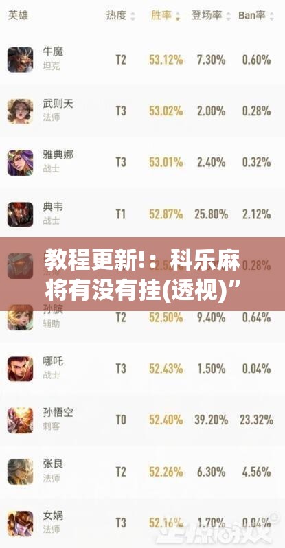 教程更新!：科乐麻将有没有挂(透视)	”开挂辅助脚本+详细开挂安装教程