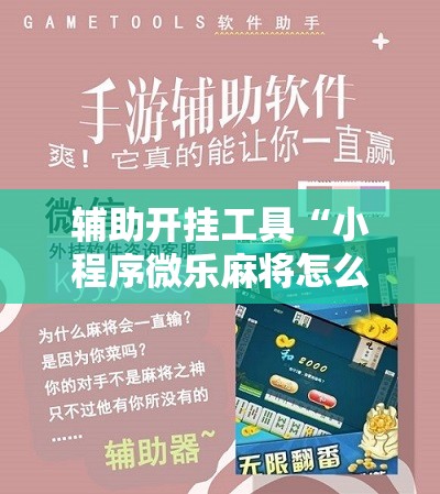 辅助开挂工具“小程序微乐麻将怎么开挂”科技辅助神器手机版