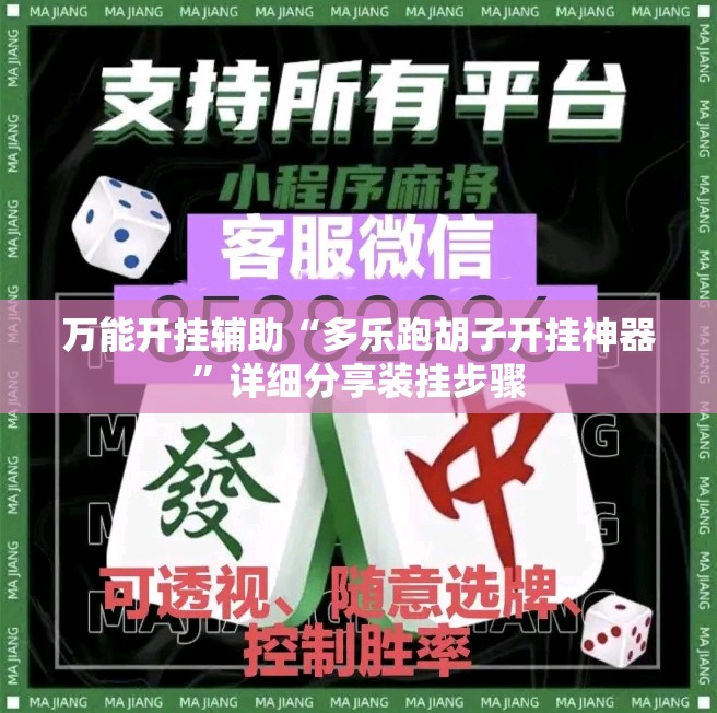 万能开挂辅助“多乐跑胡子开挂神器”详细分享装挂步骤