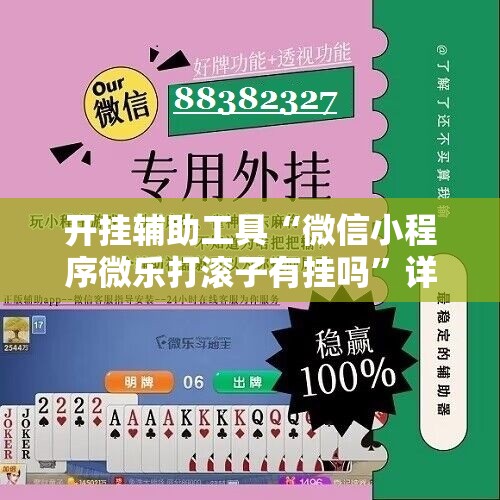 开挂辅助工具“微信小程序微乐打滚子有挂吗”详细外挂透视辅助软件教程