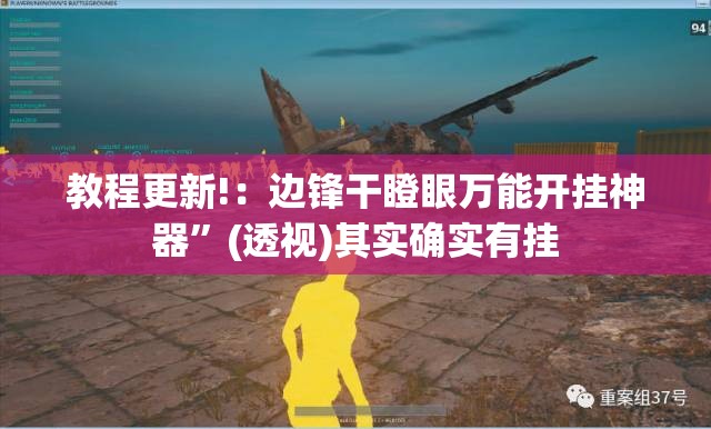 教程更新!：边锋干瞪眼万能开挂神器”(透视)其实确实有挂