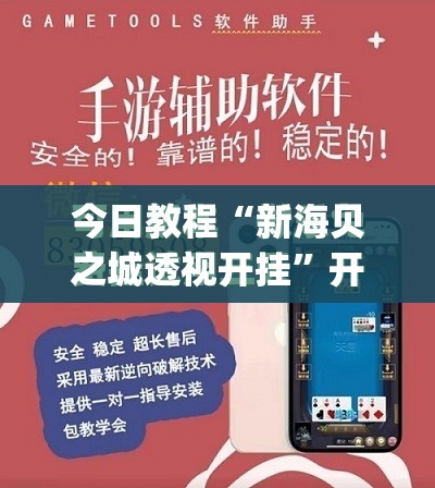 今日教程“新海贝之城透视开挂”开挂(透视)最新辅助详细