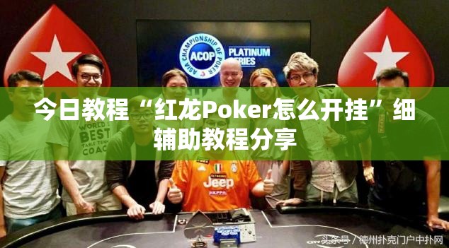 今日教程“红龙Poker怎么开挂”细辅助教程分享