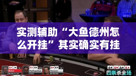 实测辅助“大鱼德州怎么开挂	”其实确实有挂