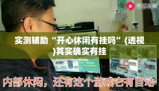 实测辅助“开心休闲有挂吗”(透视)其实确实有挂
