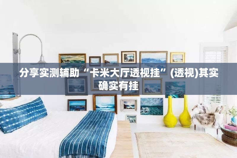 分享实测辅助“卡米大厅透视挂”(透视)其实确实有挂