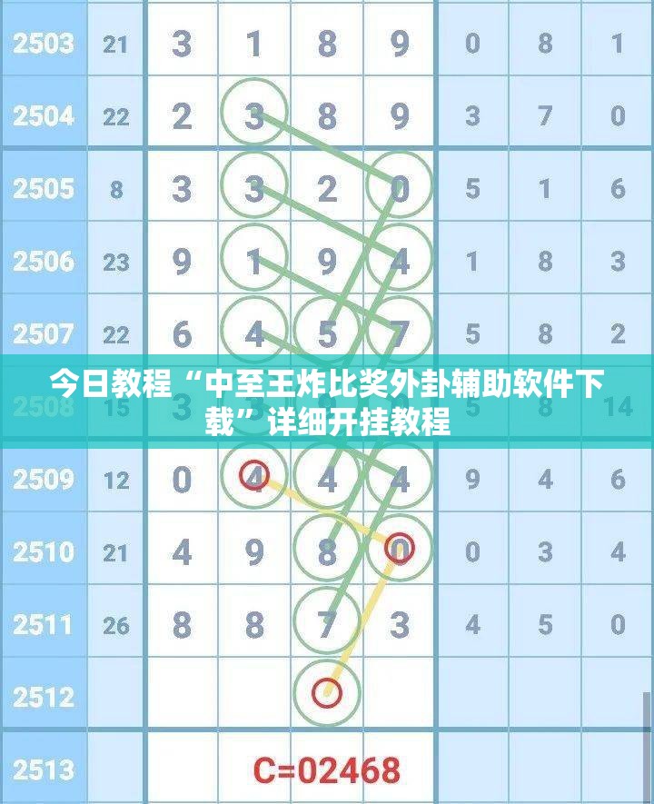 今日教程“中至王炸比奖外卦辅助软件下载”详细开挂教程