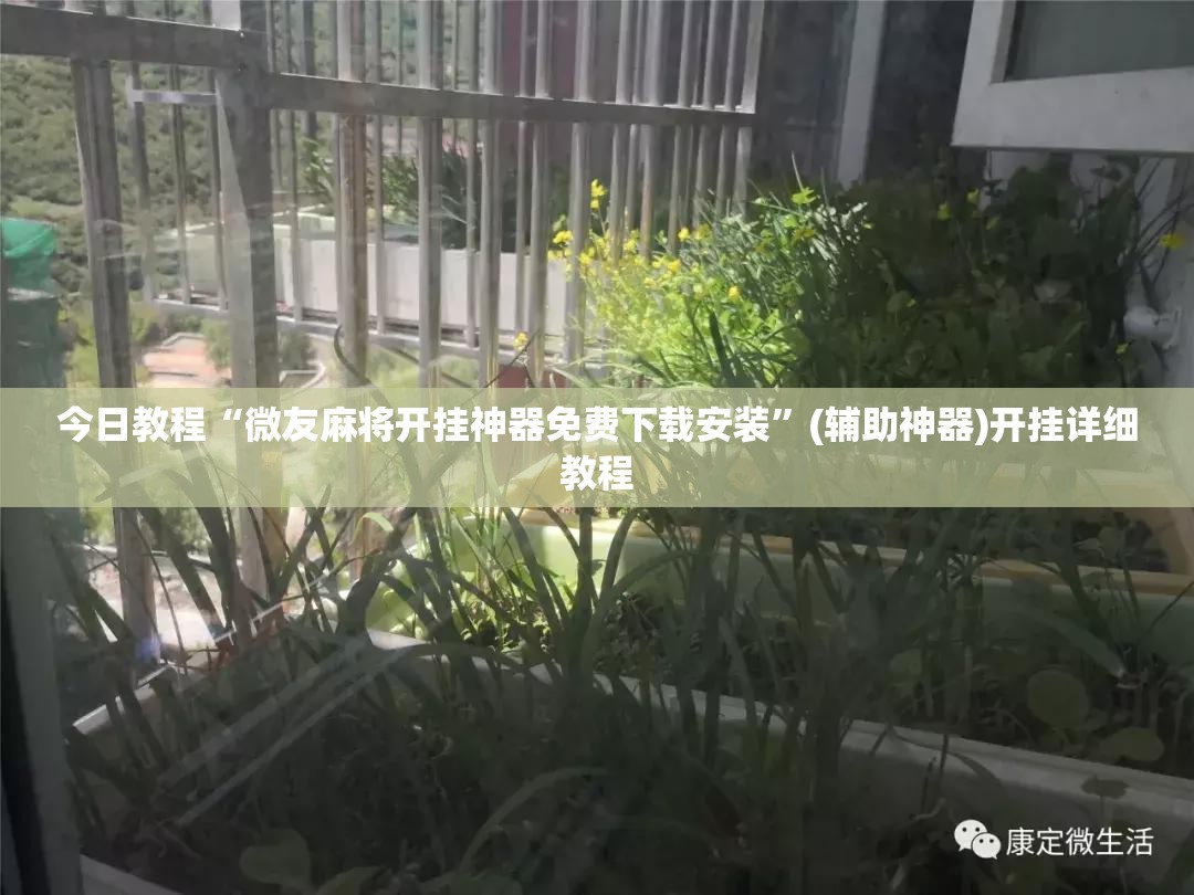 今日教程“微友麻将开挂神器免费下载安装”(辅助神器)开挂详细教程