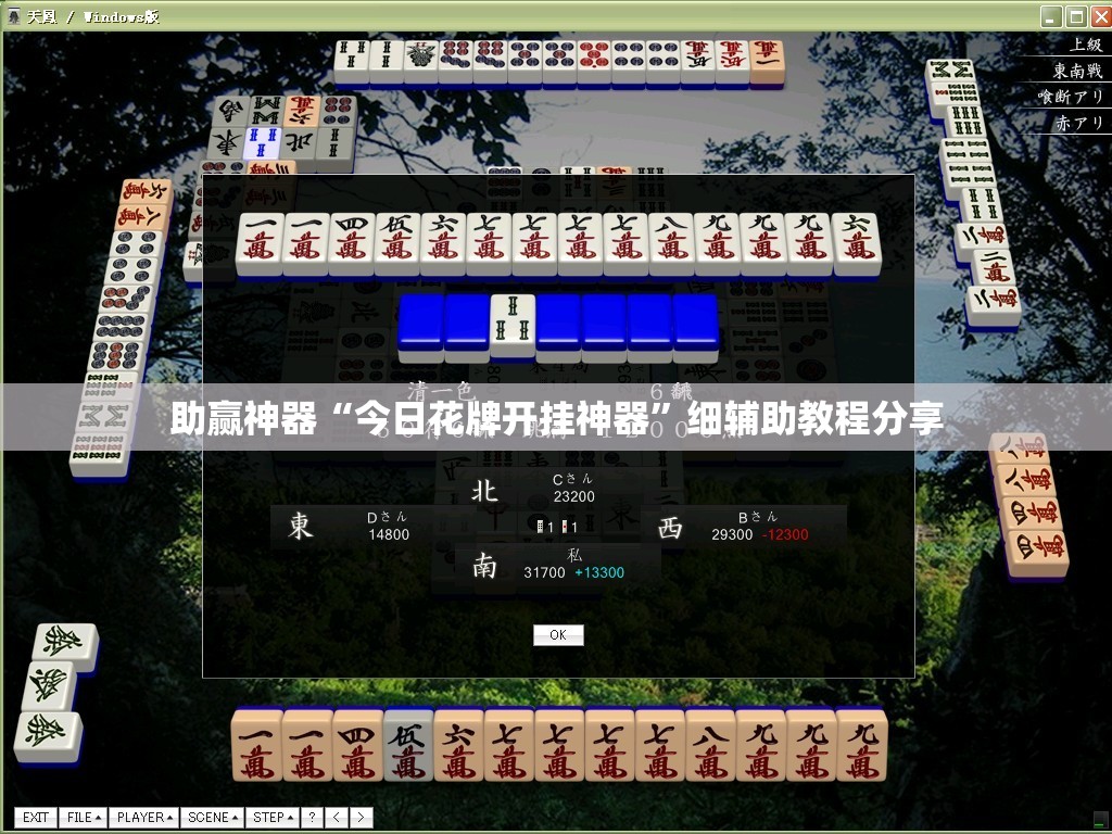 助赢神器“今日花牌开挂神器	”细辅助教程分享