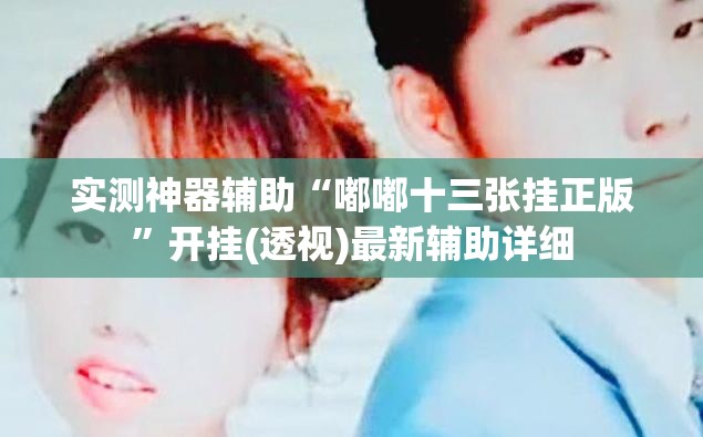 实测神器辅助“嘟嘟十三张挂正版	”开挂(透视)最新辅助详细