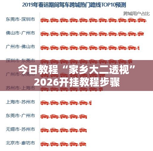 今日教程“家乡大二透视	”2026开挂教程步骤