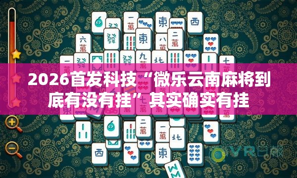 2026首发科技“微乐云南麻将到底有没有挂”其实确实有挂