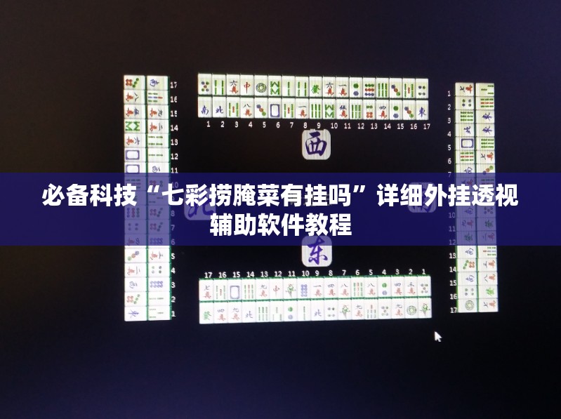 必备科技“七彩捞腌菜有挂吗”详细外挂透视辅助软件教程
