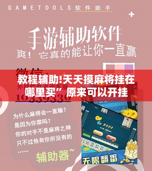 教程辅助!天天摸麻将挂在哪里买	”原来可以开挂