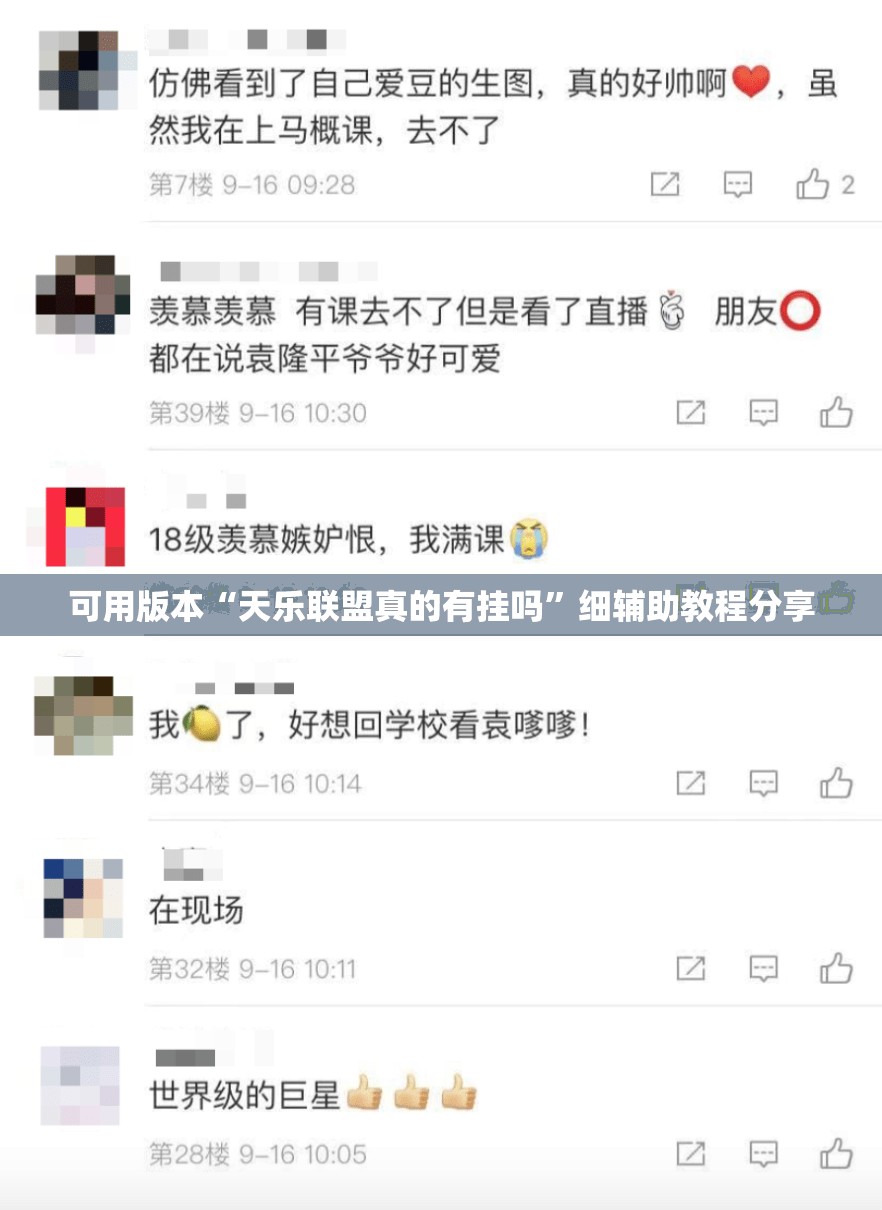 可用版本“天乐联盟真的有挂吗”细辅助教程分享