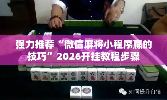 强力推荐“微信麻将小程序赢的技巧	”2026开挂教程步骤