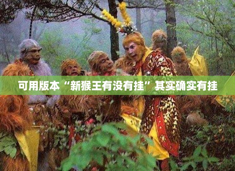 可用版本“新猴王有没有挂”其实确实有挂