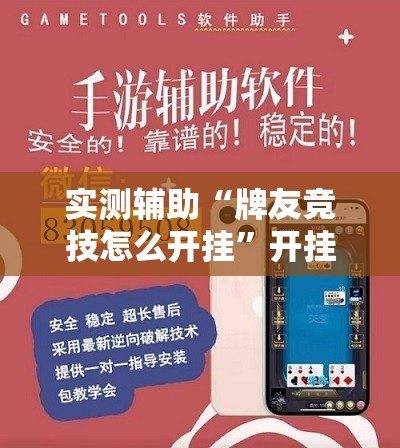 实测辅助“牌友竞技怎么开挂	”开挂辅助脚本+详细开挂安装教程