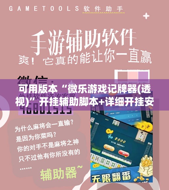 可用版本“微乐游戏记牌器(透视)	”开挂辅助脚本+详细开挂安装教程