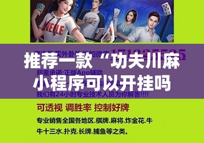 推荐一款“功夫川麻小程序可以开挂吗”(辅助神器)开挂详细教程