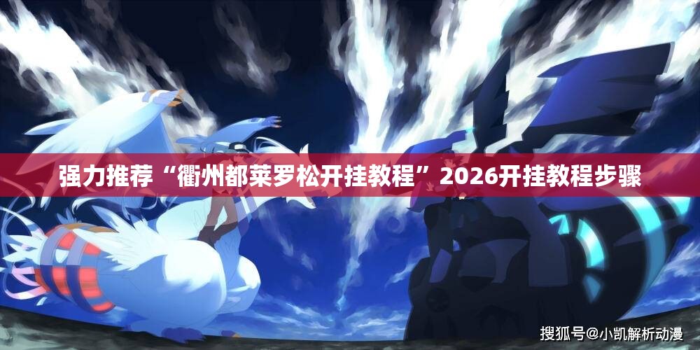 强力推荐“衢州都莱罗松开挂教程”2026开挂教程步骤