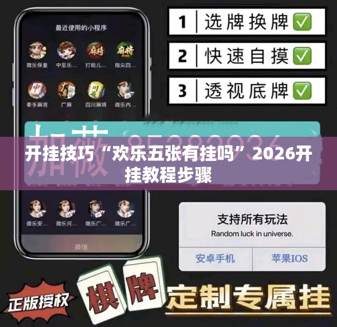 开挂技巧“欢乐五张有挂吗”2026开挂教程步骤
