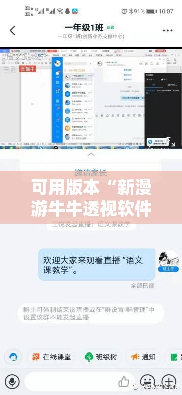 可用版本“新漫游牛牛透视软件	”细辅助教程分享