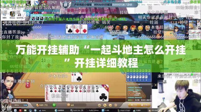 万能开挂辅助“一起斗地主怎么开挂”开挂详细教程