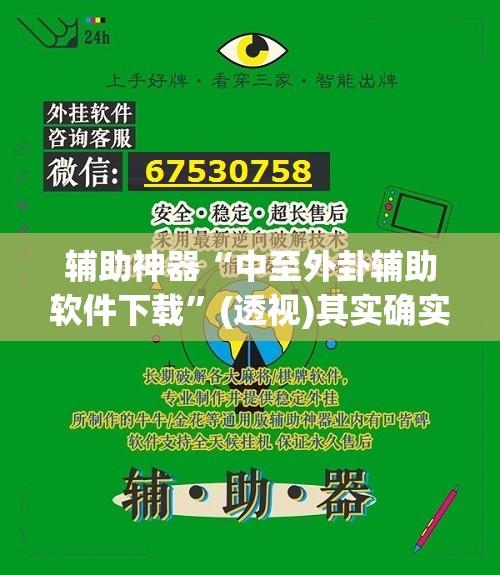 辅助神器“中至外卦辅助软件下载”(透视)其实确实有挂