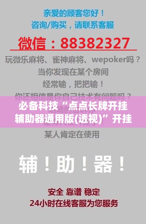 必备科技“点点长牌开挂辅助器通用版(透视)”开挂辅助脚本+详细开挂安装教程