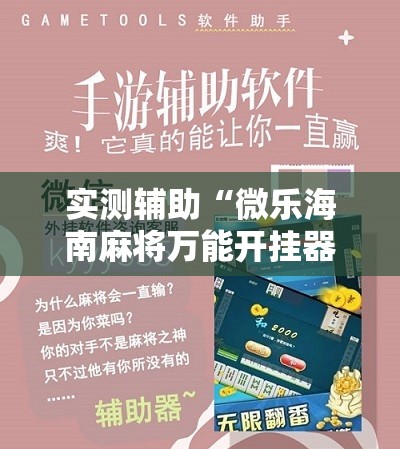 实测辅助“微乐海南麻将万能开挂器-原来有挂”2026开挂教程步骤