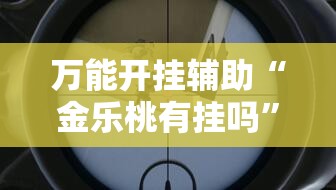 万能开挂辅助“金乐桃有挂吗”其实确实有挂