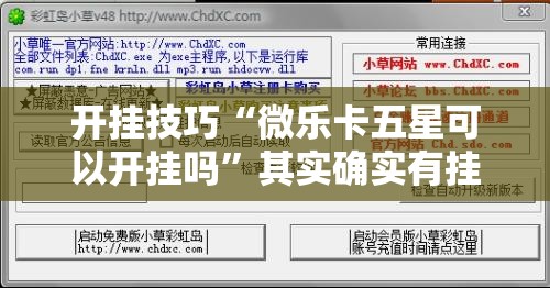 开挂技巧“微乐卡五星可以开挂吗”其实确实有挂