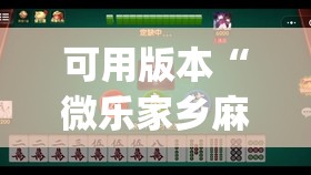 可用版本“微乐家乡麻将免费开挂(透视)	”开挂辅助脚本+详细开挂安装教程