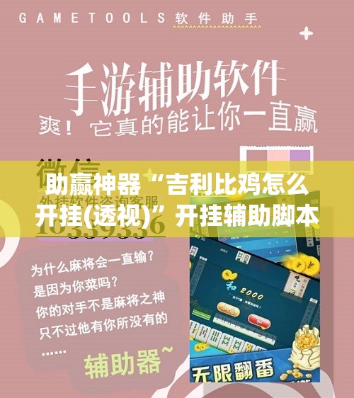 助赢神器“吉利比鸡怎么开挂(透视)”开挂辅助脚本+详细开挂安装教程