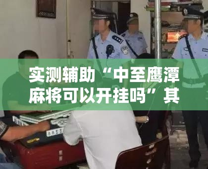 实测辅助“中至鹰潭麻将可以开挂吗”其实确实有挂