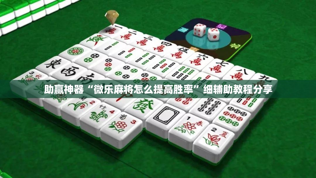 助赢神器“微乐麻将怎么提高胜率”细辅助教程分享