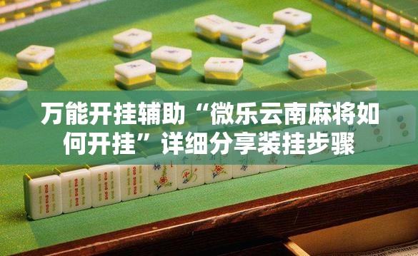 万能开挂辅助“微乐云南麻将如何开挂”详细分享装挂步骤