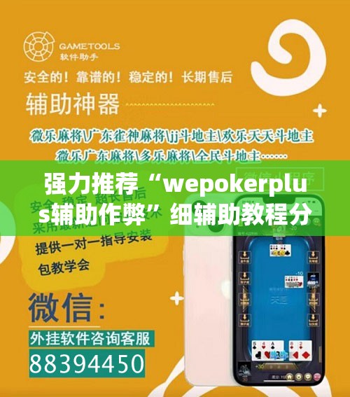 强力推荐“wepokerplus辅助作弊”细辅助教程分享