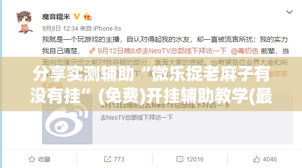 分享实测辅助“微乐捉老麻子有没有挂”(免费)开挂辅助教学(最新辅助开挂教程)