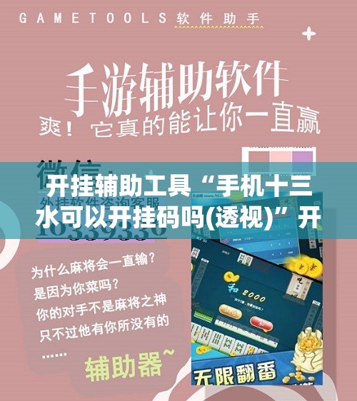 开挂辅助工具“手机十三水可以开挂码吗(透视)”开挂辅助脚本+详细开挂安装教程