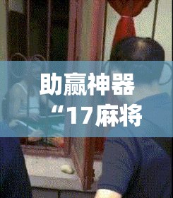 助赢神器“17麻将大菠萝提高胜率”开挂(透视)最新辅助详细