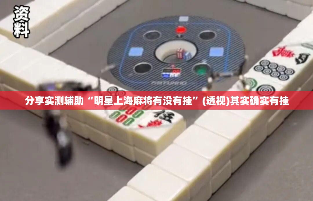 分享实测辅助“明星上海麻将有没有挂”(透视)其实确实有挂