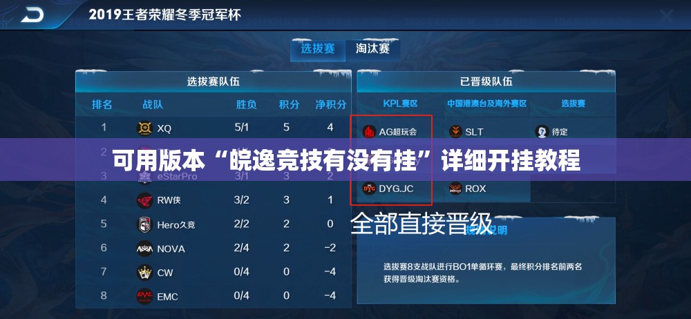 可用版本“皖逸竞技有没有挂	”详细开挂教程