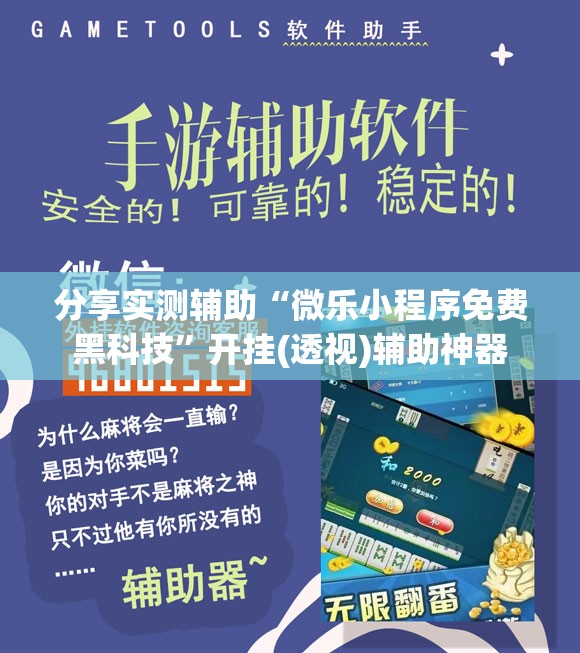 分享实测辅助“微乐小程序免费黑科技	”开挂(透视)辅助神器