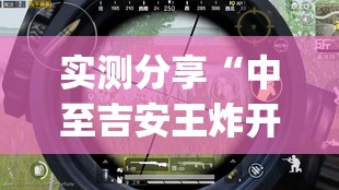 实测分享“中至吉安王炸开挂辅助器通用版”(透视)其实确实有挂