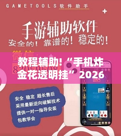 教程辅助!“手机炸金花透明挂”2026开挂教程步骤