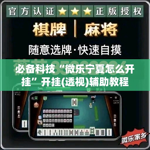 必备科技“微乐宁夏怎么开挂”开挂(透视)辅助教程