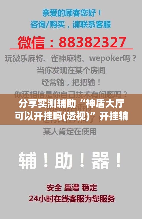 分享实测辅助“神盾大厅可以开挂吗(透视)”开挂辅助脚本+详细开挂安装教程